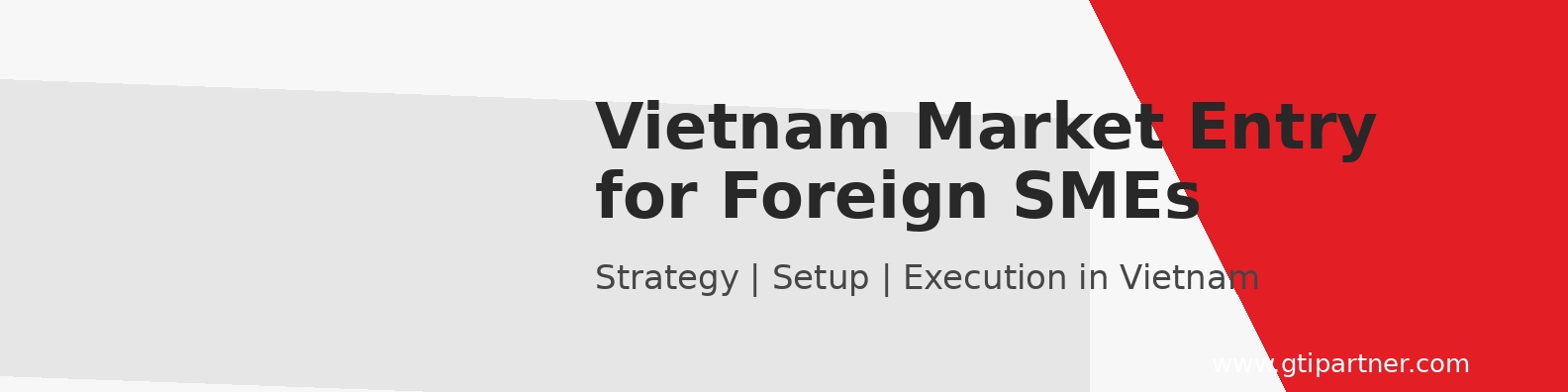 Vietnam FDI consulting support for foreign investors
