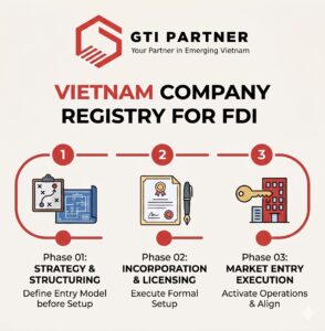 Vietnam company registry for FDI 2026 structure