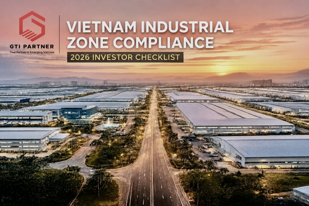 Professional compliance review in a modern Vietnam industrial zone