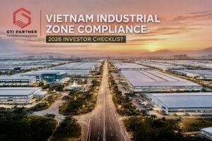 Professional compliance review in a modern Vietnam industrial zone